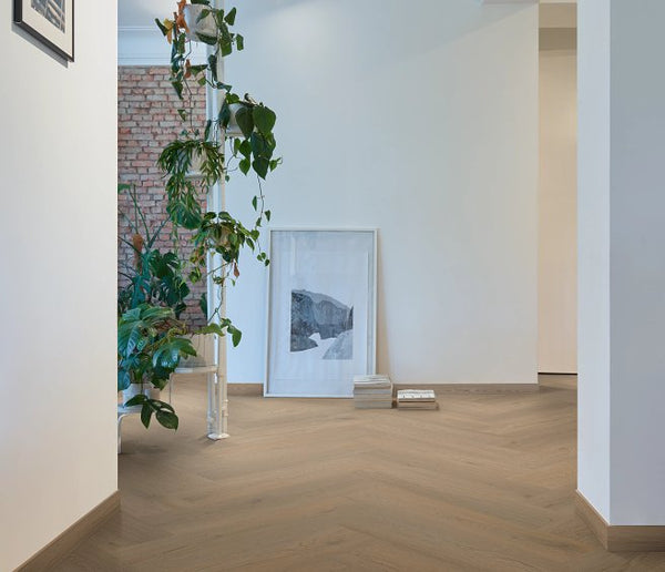 Coretec Naturals Sorrel 50 LVRH 2556 Herringbone Click SPC Flooring