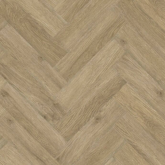 Lattia Piana Nude Oak Large Parquet Glue Down LVT Flooring