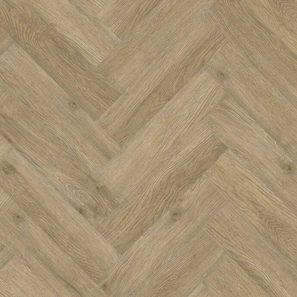 Lattia Piana Nude Oak Large Parquet Glue Down LVT Flooring