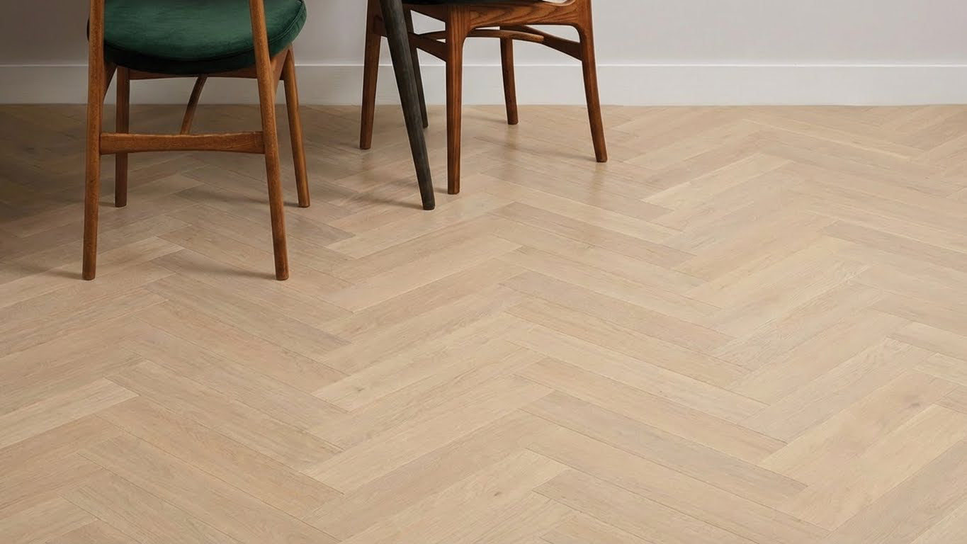 Lattia Piana Blonde Oak LPLP0003 Large Parquet Glue Down LVT Flooring