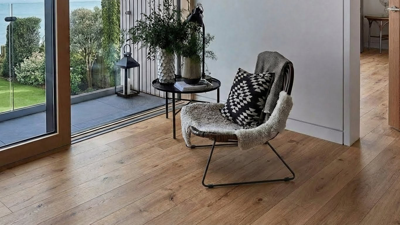 Lattia Piana Auburn Oak LPP0001 Plank Glue Down LVT Flooring