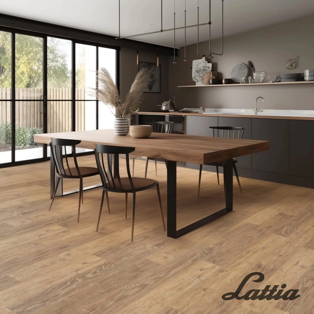 Lattia Forssa Imperial Oak Plank Glue Down LVT