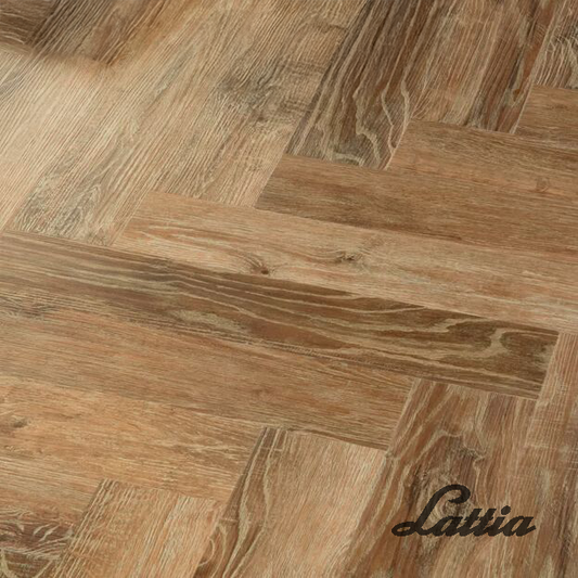 Lattia Vantaa Click Imperial Oak Herringbone Click SPC Flooring
