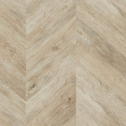 Lattia Metsä Soft Oak Chevron Glue Down LVT Flooring