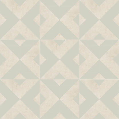 Lattia Talo Kuu - Pale Green, Cream Glue Down LVT Flooring