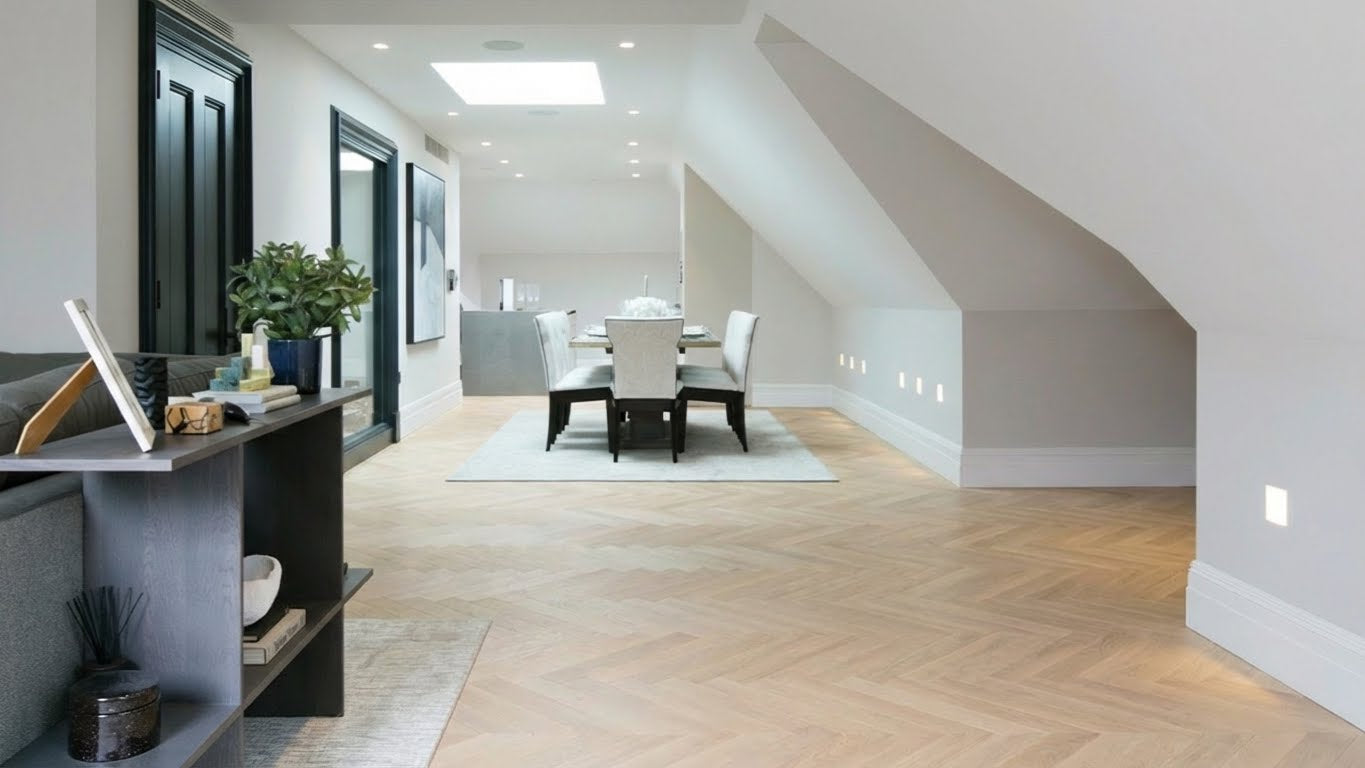 Lattia Piana Blonde Oak LPLP0003 Large Parquet Glue Down LVT Flooring