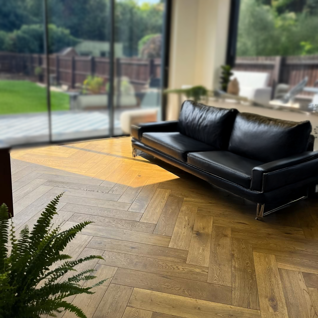 Medici Brumby Oak Herringbone Engineered Wood Flooring