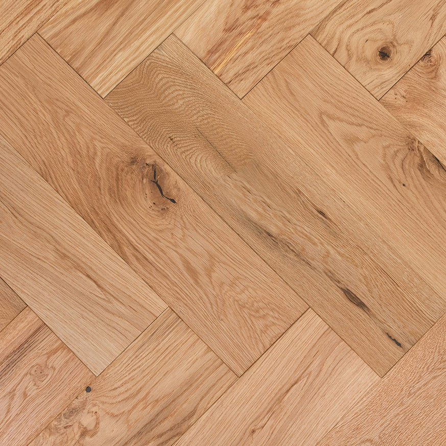 Medici Cremello Oak Herringbone Engineered Wood Flooring