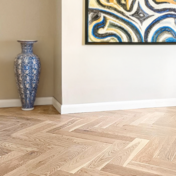 Medici Perlino Oak Herringbone Engineered Wood Flooring