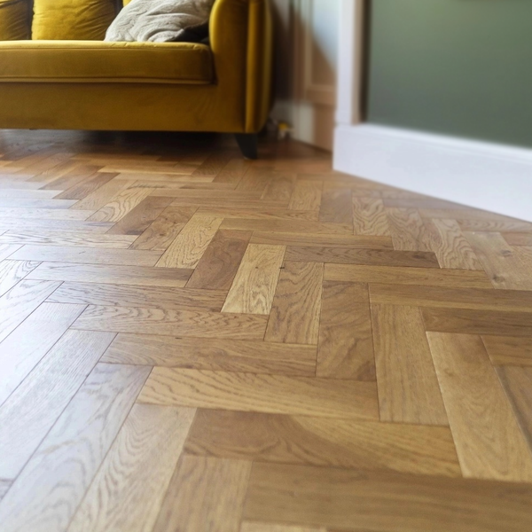 Medici Cavallo Oak Herringbone Engineered Wood Flooring