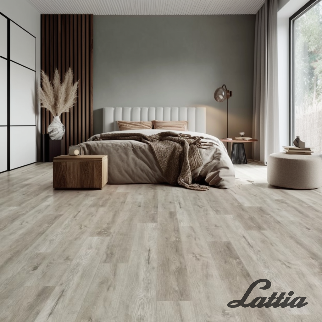 Lattia Forssa Midnight Fog Plank Glue Down LVT