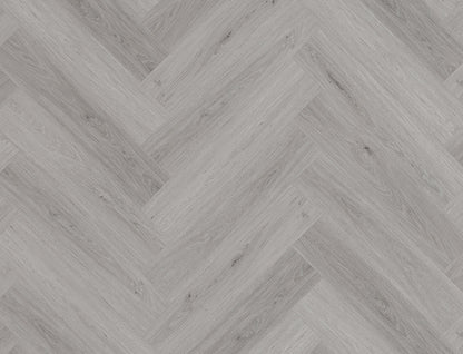 Lattia Lumi Click Mist Grey Oak Herringbone Click SPC Flooring
