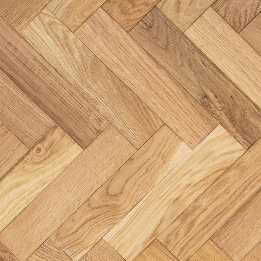 Medici Palomino Oak Herringbone Engineered Wood Flooring