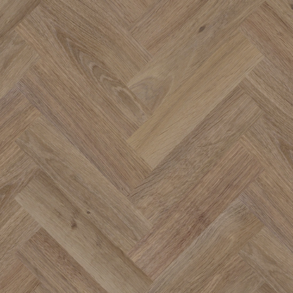 Invictus Maximus Highland Oak Parquet - Roasted Glue Down LVT Flooring