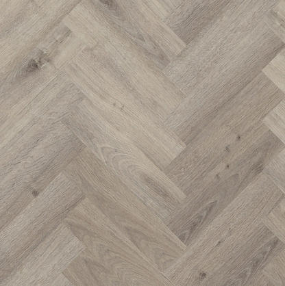 Invictus Maximus Highland Oak Parquet - Canyon Glue Down LVT Flooring