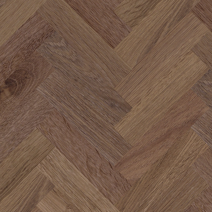 Invictus Maximus Highland Oak Parquet - Chocolate Glue Down LVT Flooring