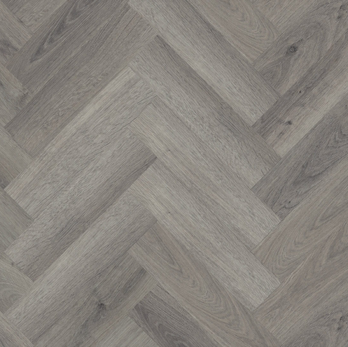 Invictus Maximus Highland Oak Parquet - Frosted Glue Down LVT Flooring