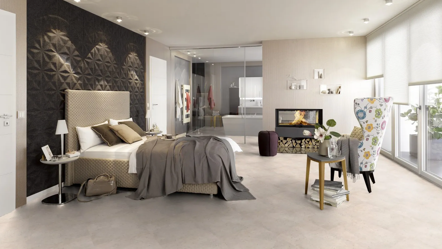 Project Floors Natural Stone Glue Down LVT - Flooring Monster