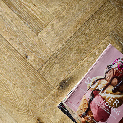 Textures Sycamore TH01 Herringbone Glue Down LVT Flooring