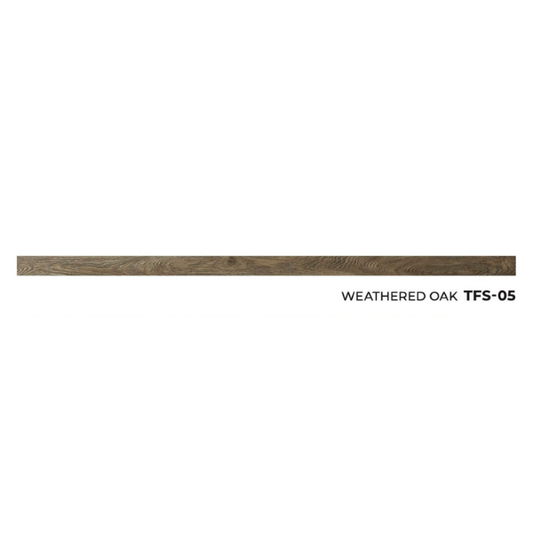 TEXTURES FEATURE STRIPS WEATHERED OAK TFS-05