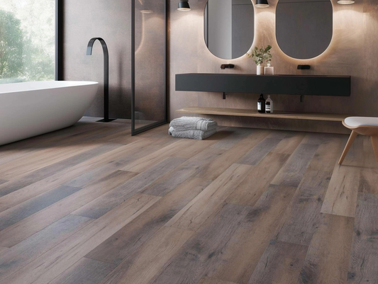 Lattia Lumi Click Weathered Chestnut Plank Click SPC Flooring