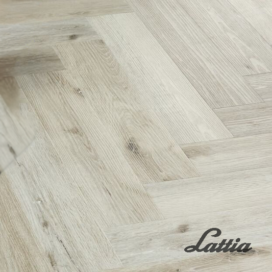 Lattia Vantaa Click Weimaraner Oak Herringbone Click SPC Flooring