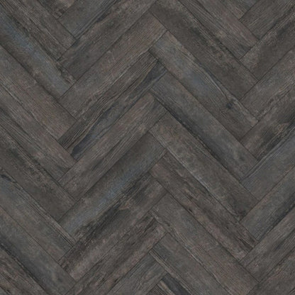 Amtico Spacia Blackened Spa Wood sp174 Large Parquet Glue Down LVT Flooring