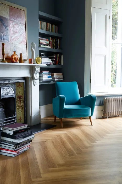 Amtico Spacia Honey Oak SP166 Large Parquet Glue Down LVT Flooring