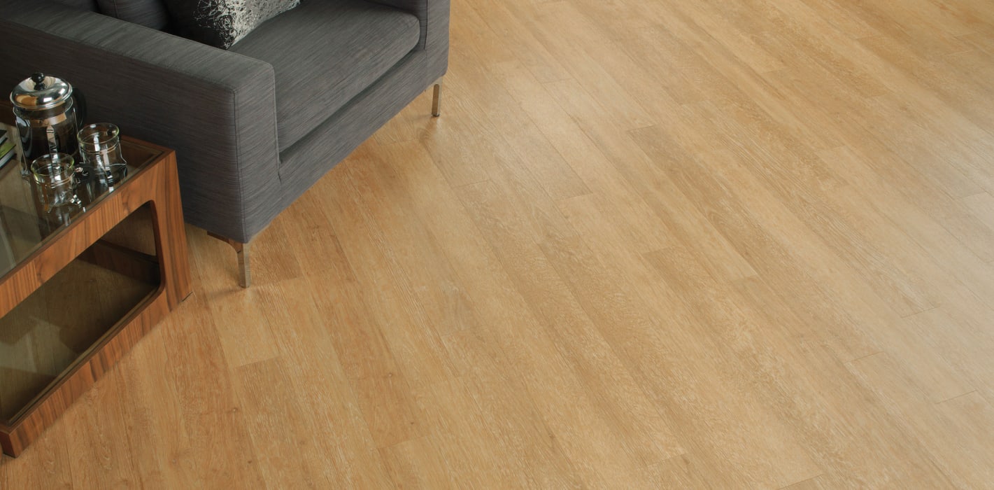 Amtico Spacia Limed Wood Natural SS5W2549 Plank Glue Down LVT Flooring