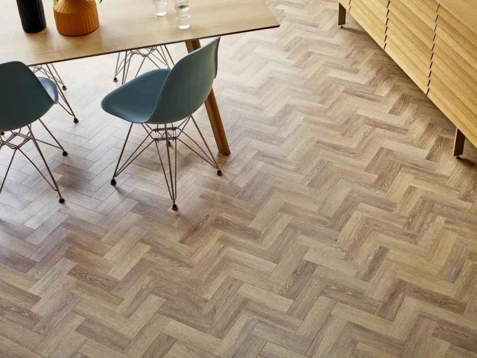 Amtico Spacia Mulled Oak SP101 Small Parquet Glue Down LVT