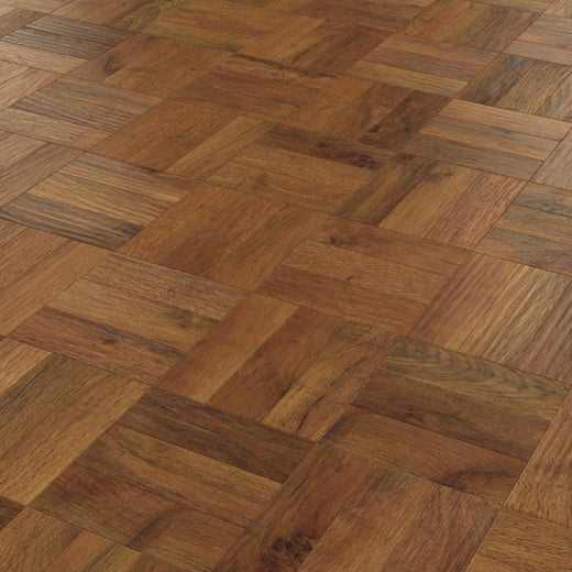 Karndean Art Select Dawn Oak Parquet AP02 Parquet Glue Down LVT Flooring