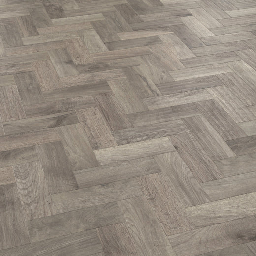 Karndean Art Select Storm Oak Parquet AP07 Parquet Glue Down LVT Flooring