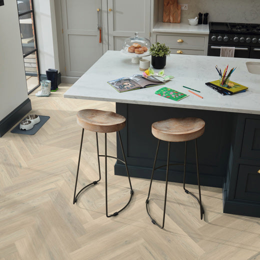 Karndean Art Select Basque Oak SM-RL26 Herringbone Glue Down LVT Flooring