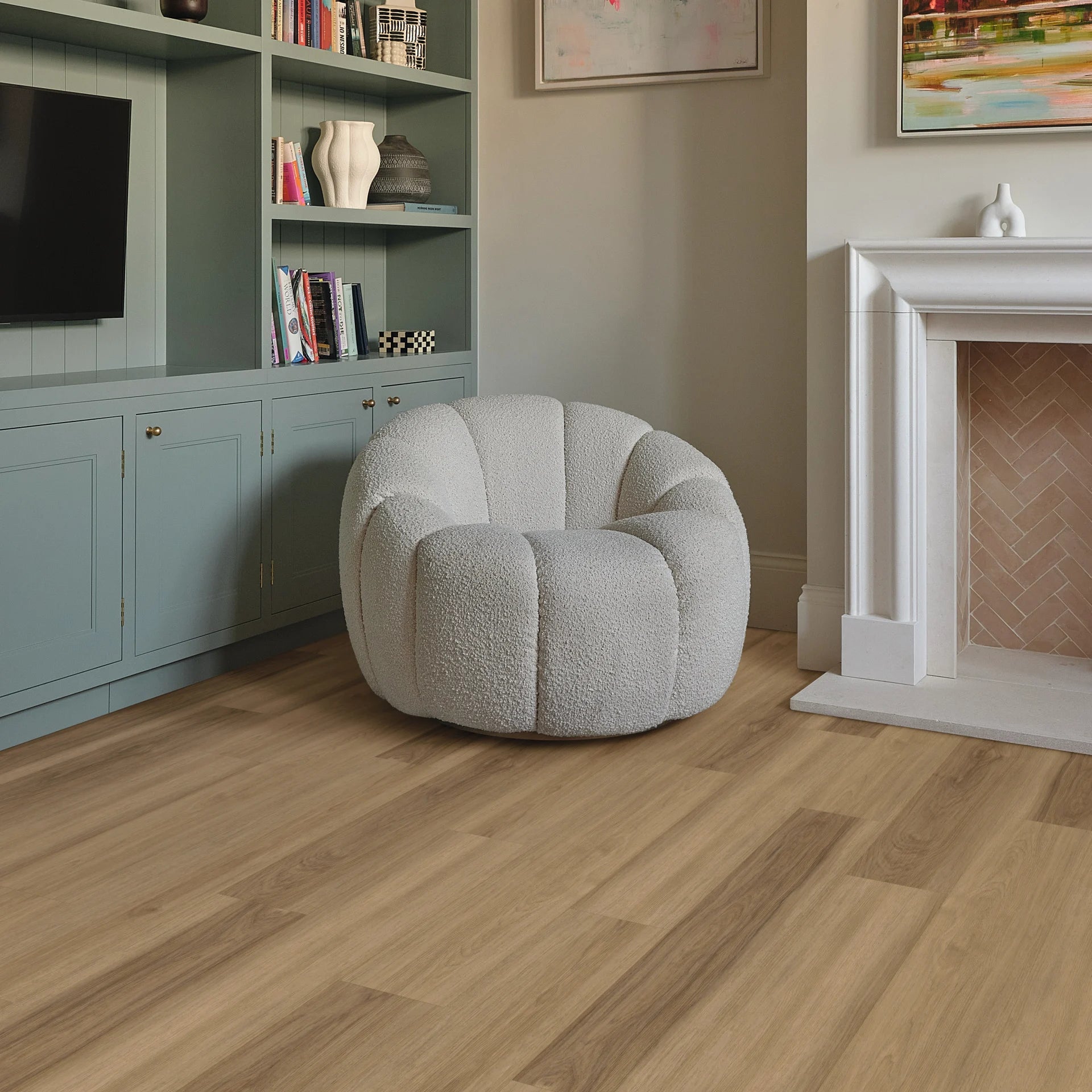 Karndean Palio Essenza Belluno Ash PVP408 Plank Glue Down LVT Flooring