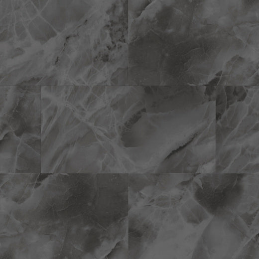 Karndean Art Select Black Onyx LM34 Stone Tile Glue Down LVT Flooring