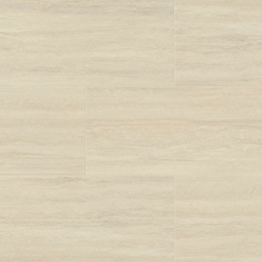 Karndean Art Select Champagne Travertino LM38 Stone Tile Glue Down LVT Flooring