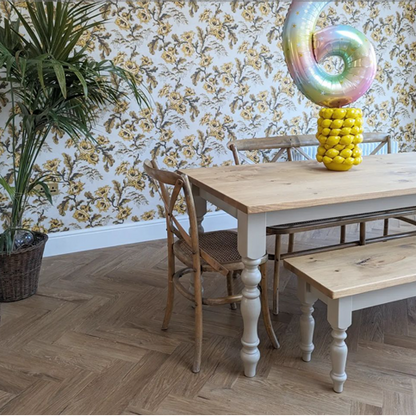 Karndean Van Gogh Croftmore Oak SM-VGW8240 Herringbone Glue Down LVT Flooring