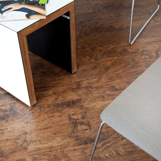 Karndean Art Select Hickory Nutmeg EW03 Historic Character Plank Glue Down LVT Flooring