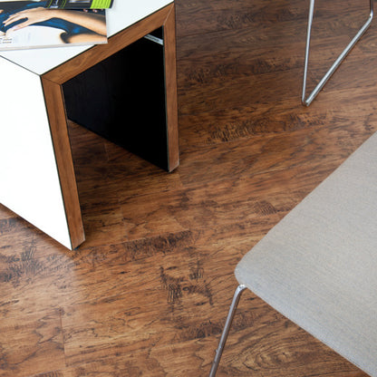 Karndean Art Select Hickory Nutmeg EW03 Historic Character Plank Glue Down LVT Flooring