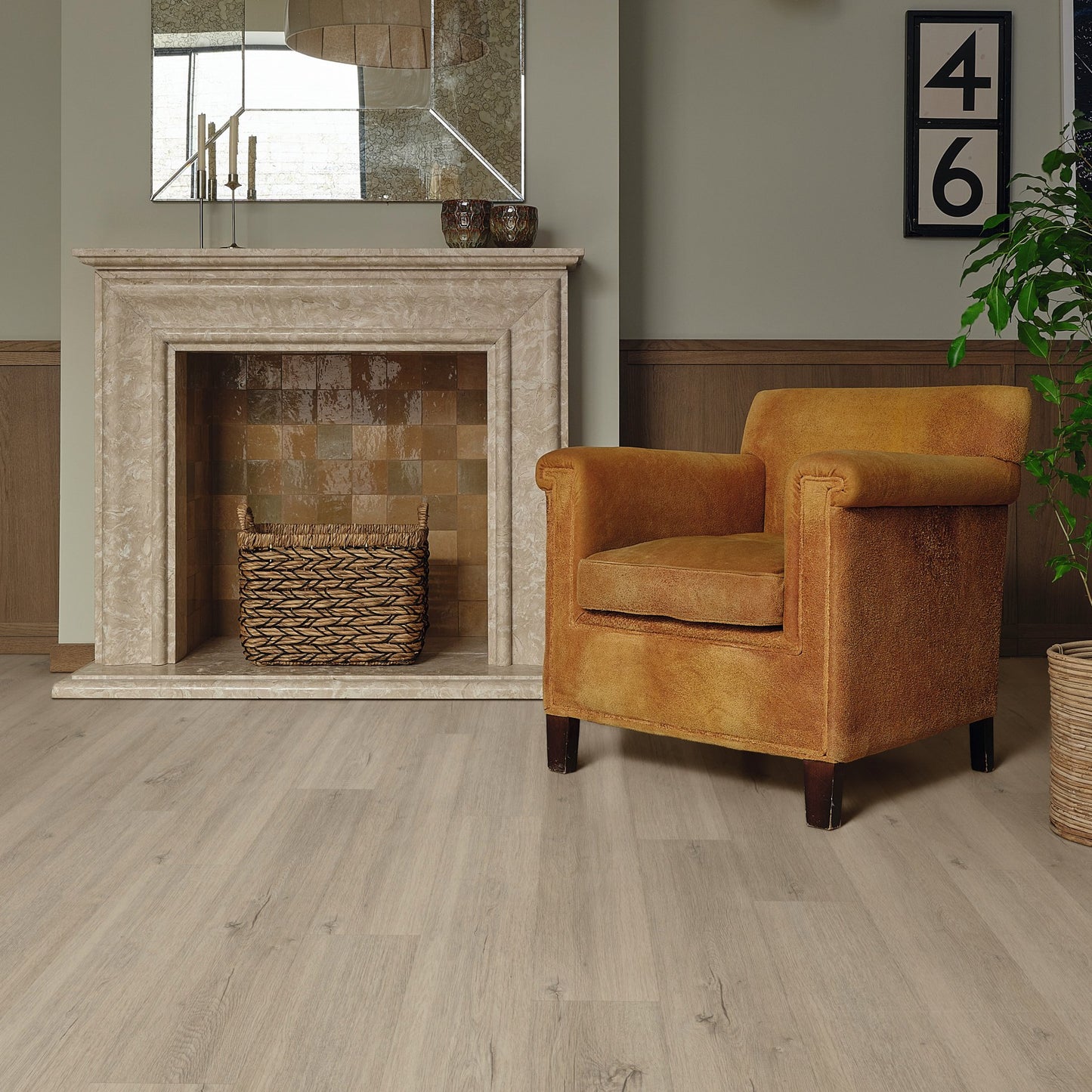 Karndean Palio Essenza Elba Oak PVP410 Plank Glue Down LVT Flooring