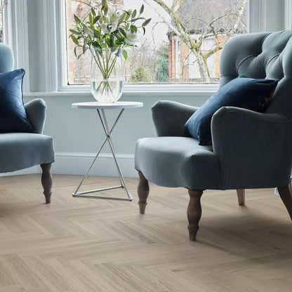 Karndean Palio Essenza Elba Oak SM-PVP410 Herringbone Glue Down LVT Flooring