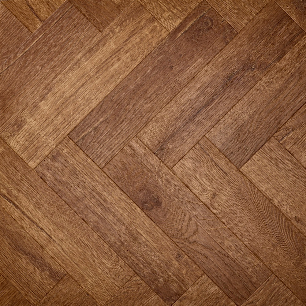 Elements Inspirations Herringbone Royal Oak EIH08 Glue Down LVT Vinyl Flooring