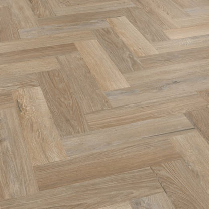 Karndean Van Gogh Hayfield Oak SM-VGW8241 Herringbone Glue Down LVT Flooring