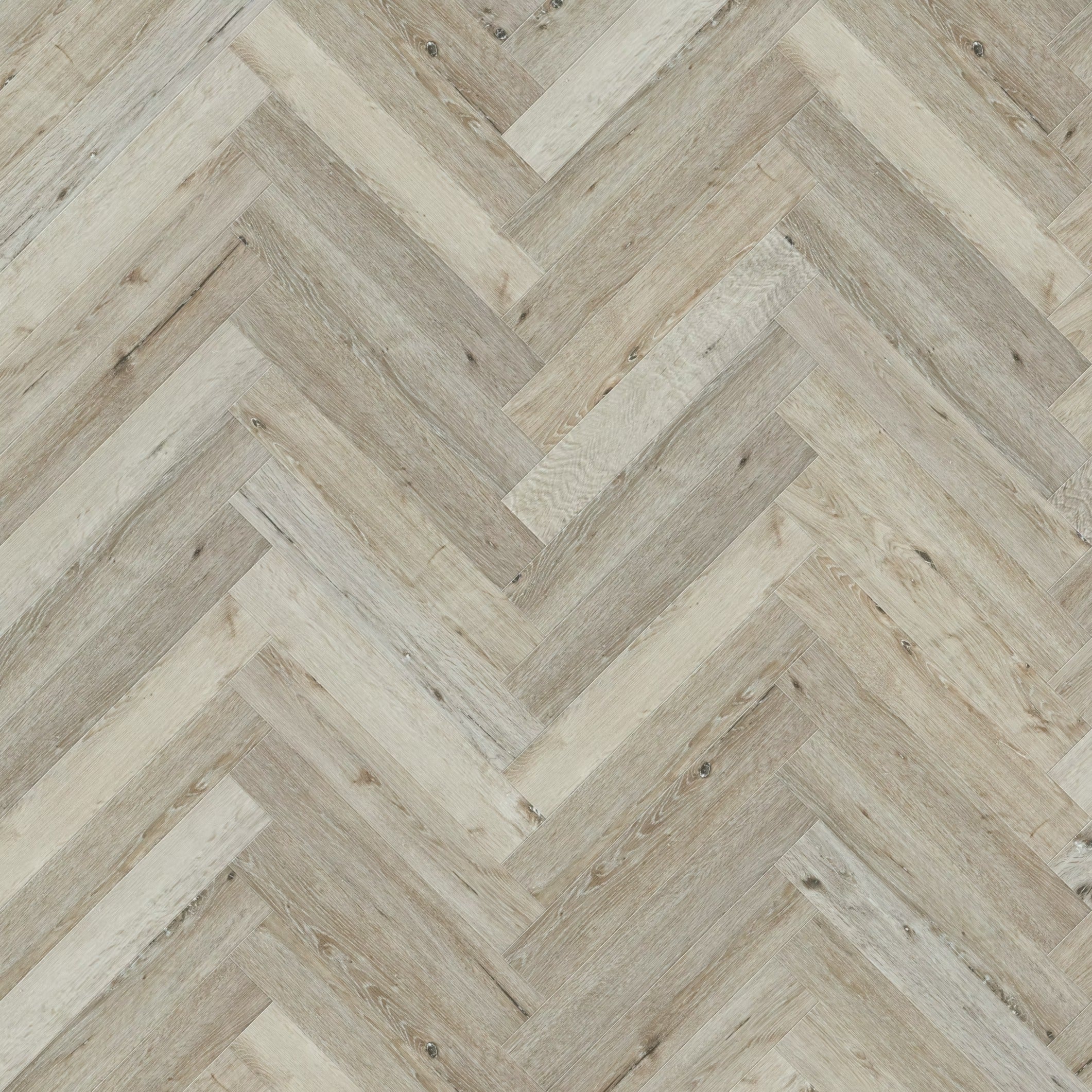 Nordikka Light Washed Oak Herringbone SPC Flooring