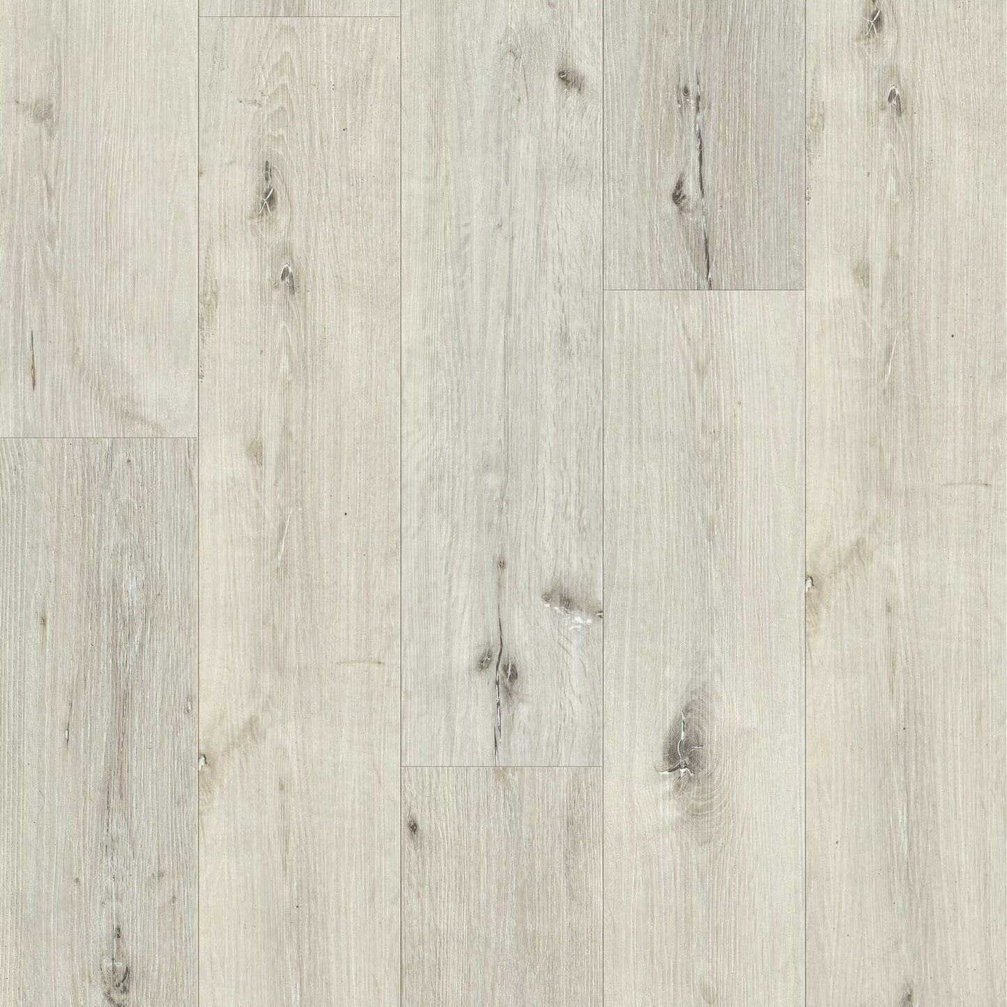 Nordikka White Ash Plank LVT Glue Down Flooring