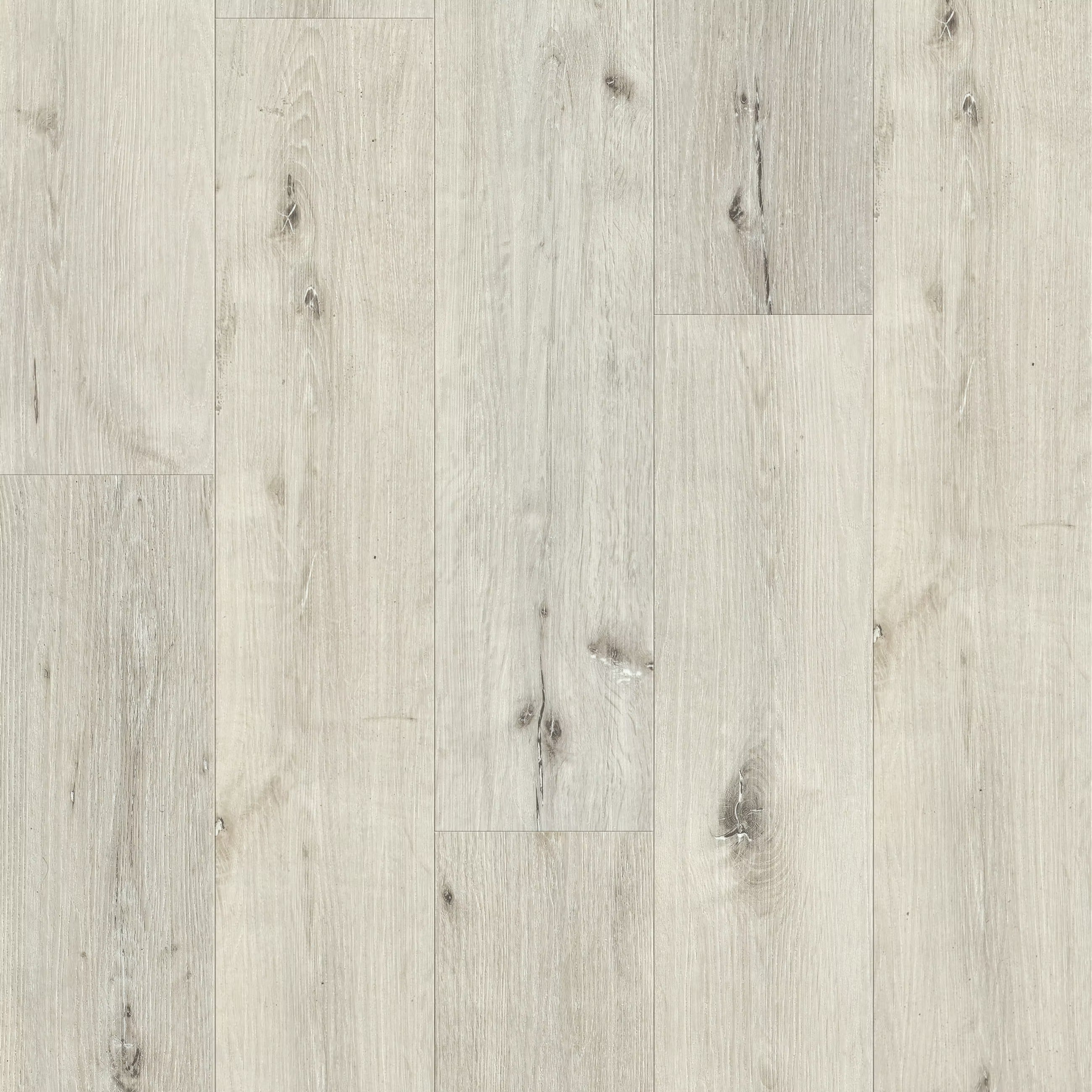 Nordikka White Ash Plank LVT Glue Down Flooring