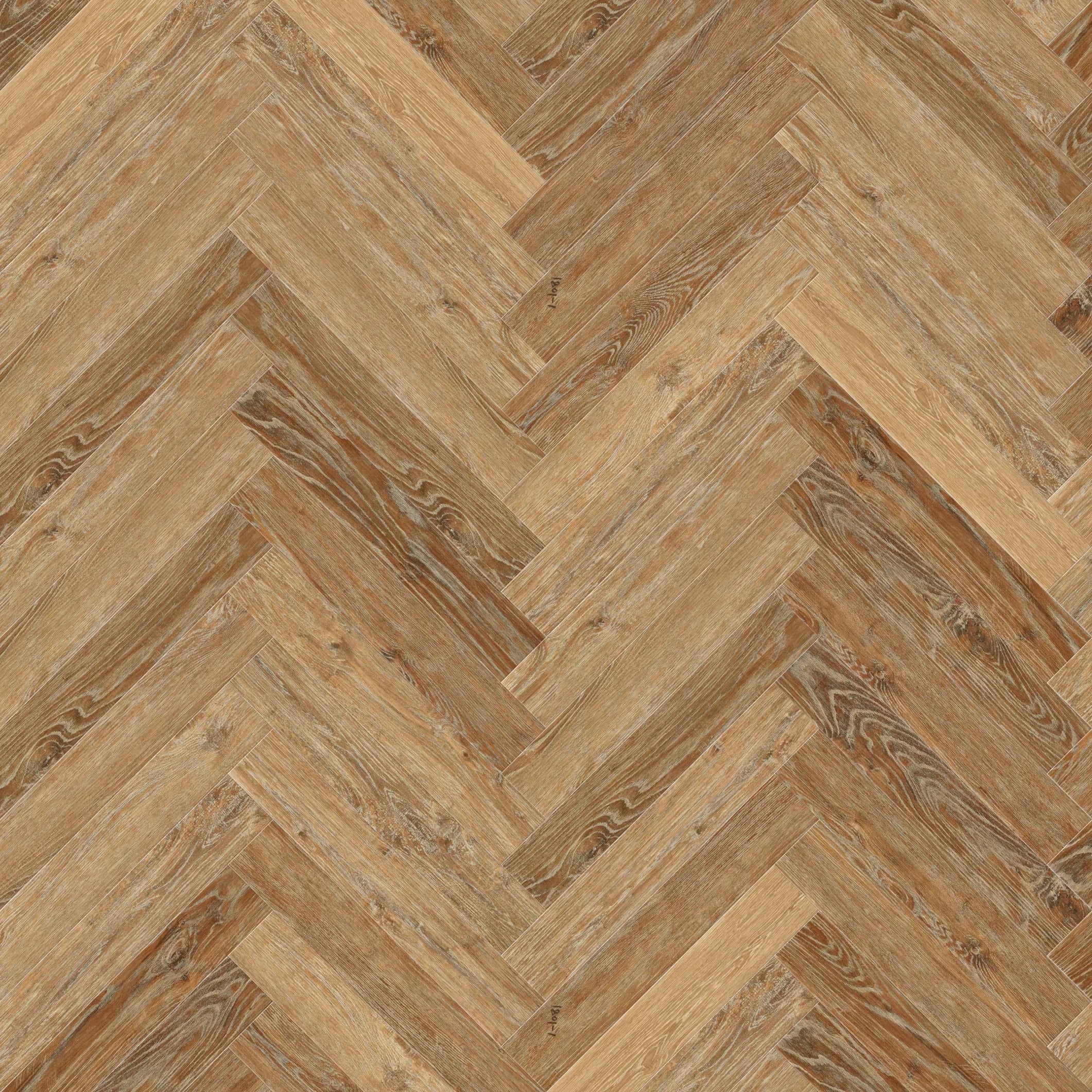 Nordikka Norwegian Oak Herringbone LVT Glue Down Flooring