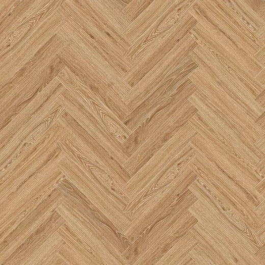 Nordikka Honey Oak Herringbone SPC Flooring