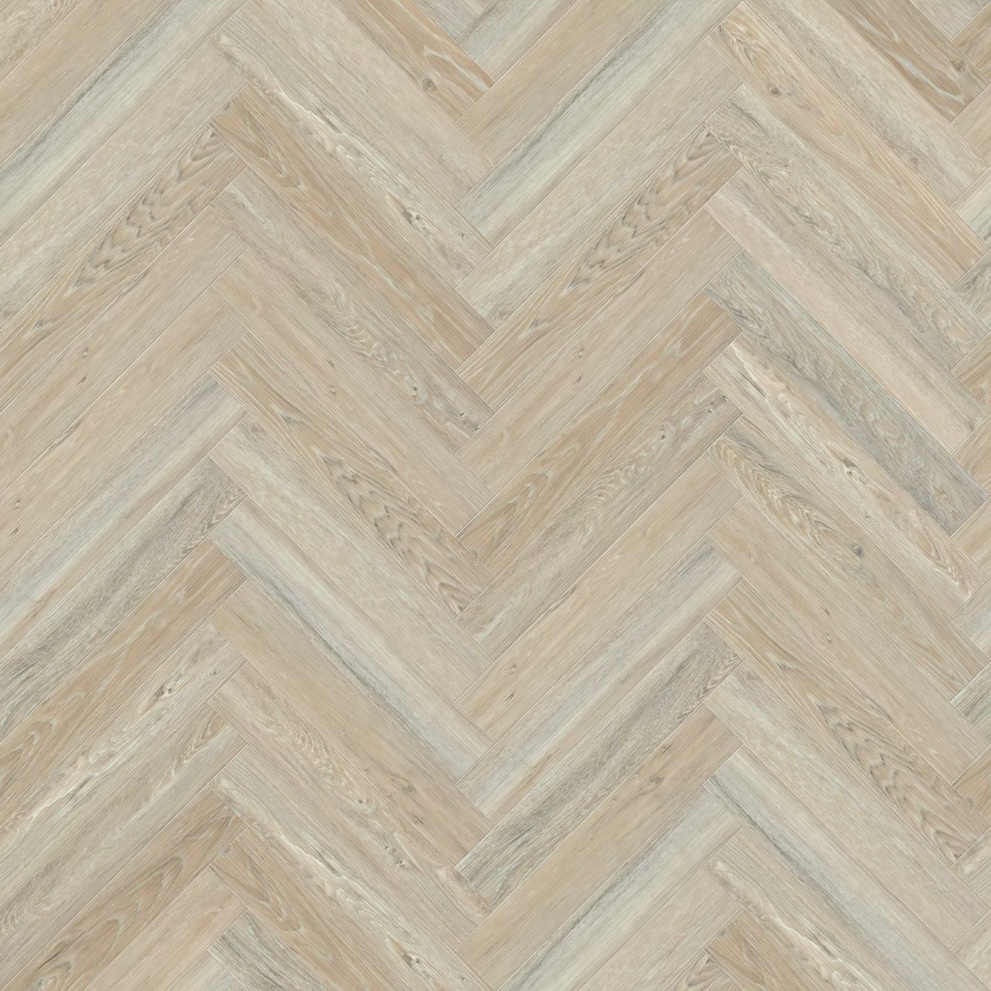 Nordikka Limed Oak Herringbone LVT Glue Down Flooring