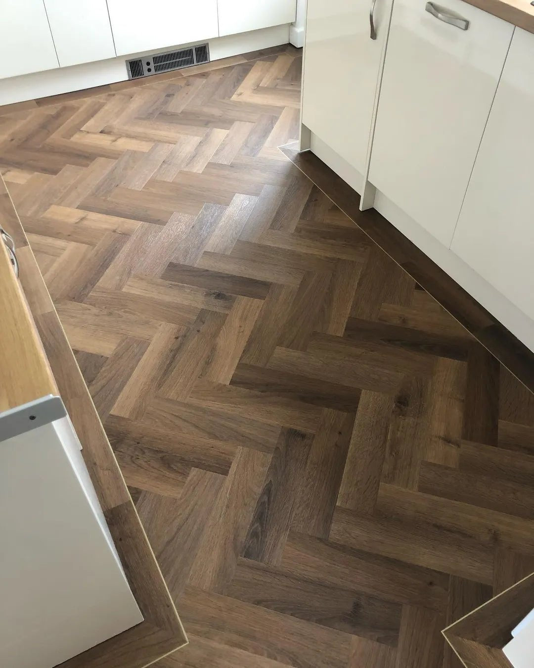 Invictus Highland Oak Parquet Chocolate Maximus Click SPC Flooring